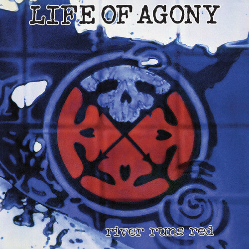 Life Of Agony RIVER RUNS RED New Limited Clear/Red/Blue Swirl Colored Vinyl LP
