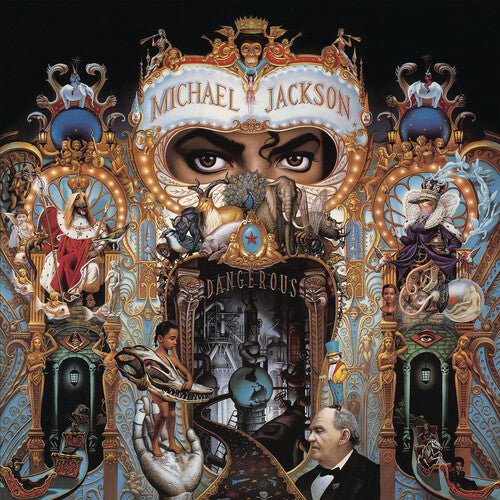 Michael Jackson DANGEROUS 180g New Sealed Black Vinyl Record 2 LP