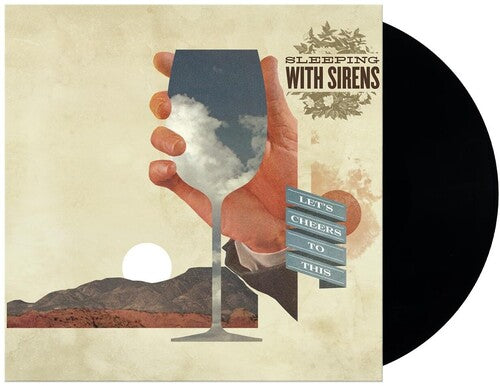 Sleeping With Sirens LET'S CHEERS TO THIS Rise Records NEW SEALED BLACK VINYL LP