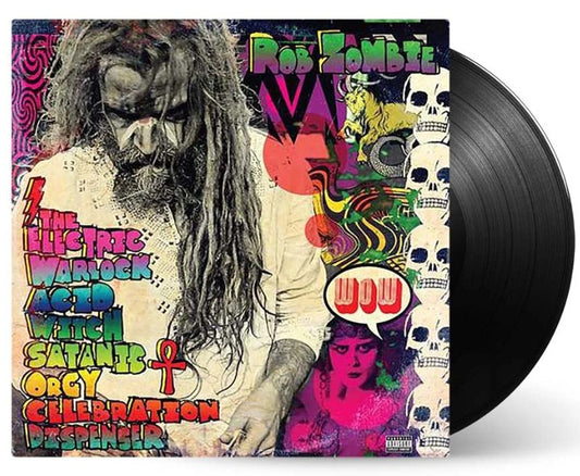 Rob Zombie ELECTRIC WARLOCK ACID WITCH SATANIC ORGY New Sealed Black Vinyl LP