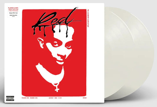 Playboi Carti WHOLE LOTTA RED (602488164092) New Limited White Vinyl 2 LP