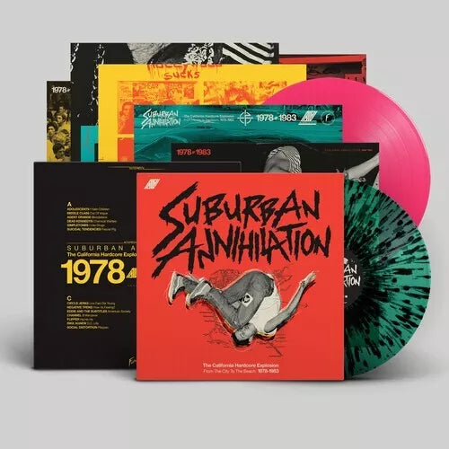 Suburban Annihilation: CA Hardcore 1978-1983 VARIOUS New Colored Vinyl 2 LP