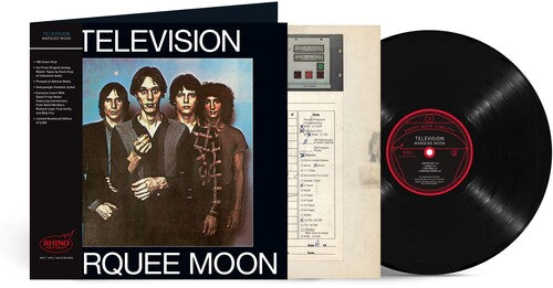 Television MARQUEE MOON (HI-FIDELITY) Limited Edition NEW BLACK VINYL RECORD LP