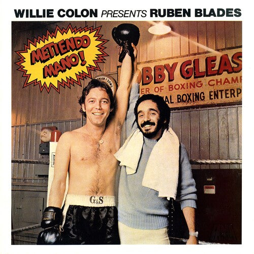 Willie Colon & Ruben Blades METIENDO MANO 180g New Sealed Black Vinyl Record LP