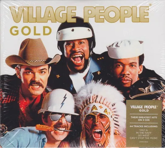 Village People GOLD Best Of 44 Essential Songs YMCA New Sealed 3 CD