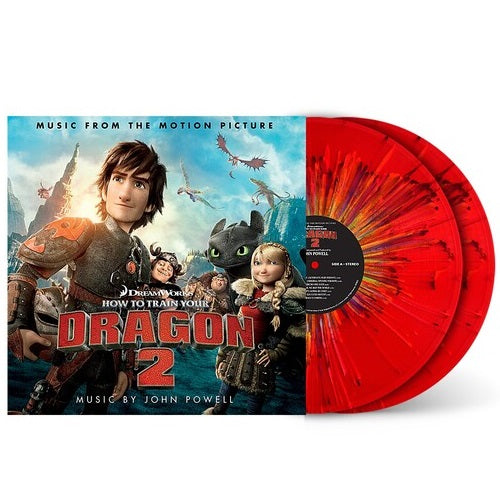 How To Train Your Dragon 2 MOVIE SOUNDTRACK Limited RSD 2023 New Colored Vinyl 2 LP
