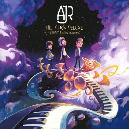 AJR The Click (BLACK, 2023) Deluxe Limited Edition NEW SEALED BLACK VINYL 2 LP