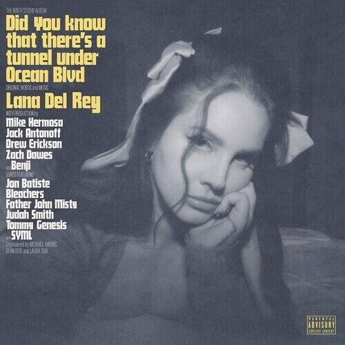 Lana Del Rey DID YOU KNOW THAT THERE'S A TUNNEL UNDER OCEAN BLVD New Black Vinyl 2 LP