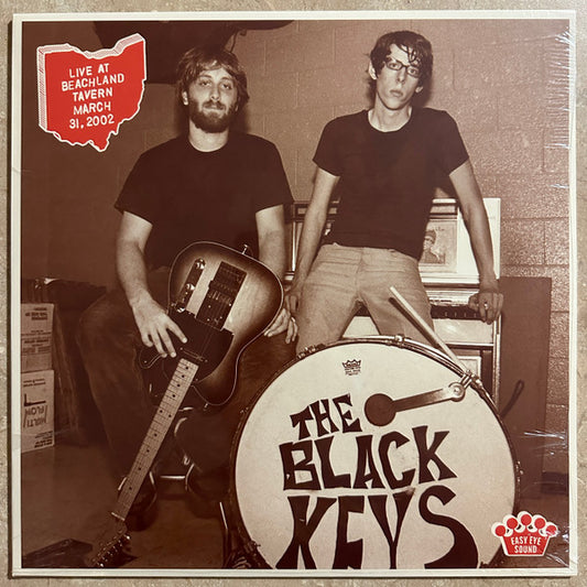 Black Keys LIVE AT BEACHLAND TAVERN 2002 Limited Edition RSD 2023 New Tangerine Colored Vinyl LP
