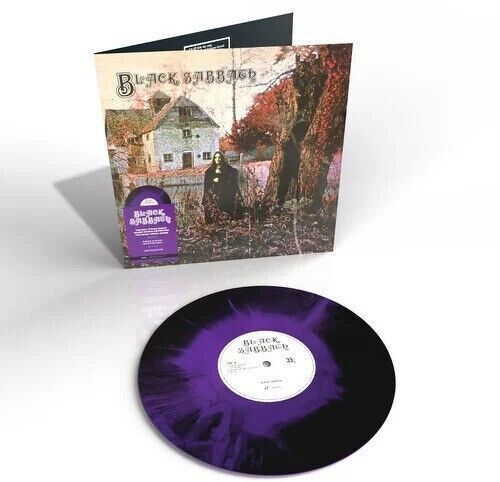 Black Sabbath SELF TITLED (PURPLE/BLACK) Limited Edition NEW COLORED VINYL LP