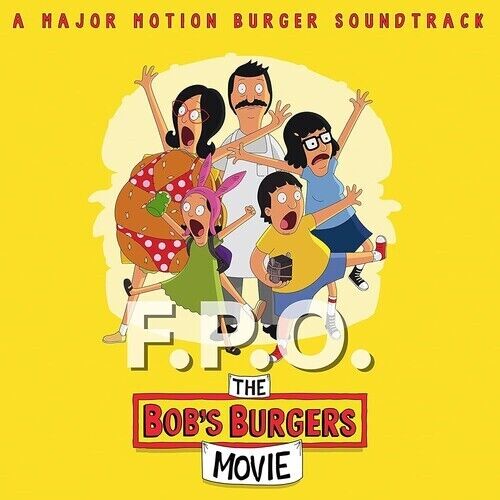Music From The Bob's Burgers Movie SOUNDTRACK New Yellow Colored Vinyl LP