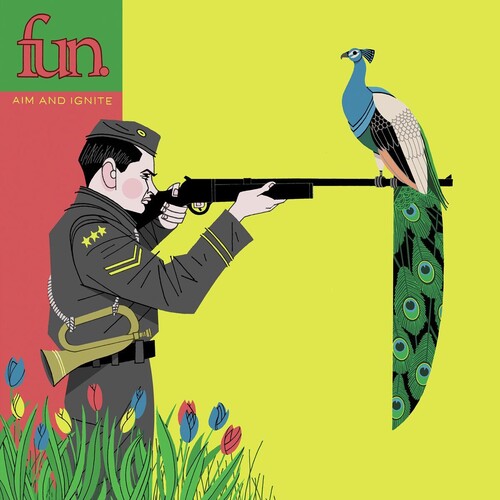 Fun AIM AND IGNITE New Sealed BLUE JAY COLORED VINYL 2 LP