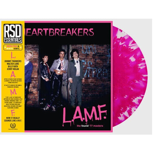 Heartbreakers LAMF: FOUND '77 MASTERS Johnny Thunders LIMITED COLORED VINYL LP
