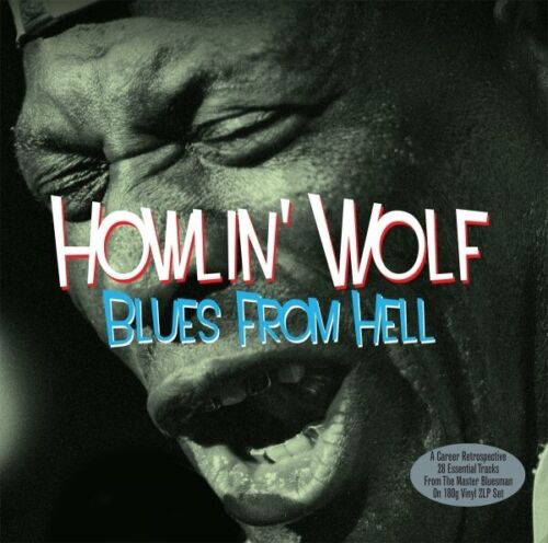 Howlin' Wolf BLUES FROM HELL Best Of 28 Songs NEW SEALED BLACK VINYL RECORD 2 LP