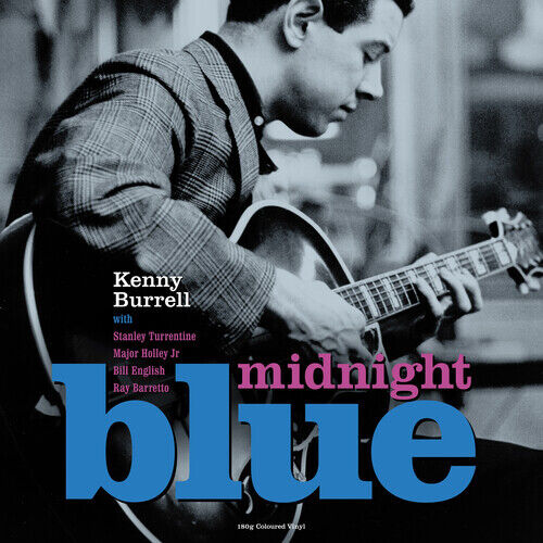 Kenny Burrell MIDNIGHT BLUE 180g New Sealed Limited Colored Vinyl Record LP