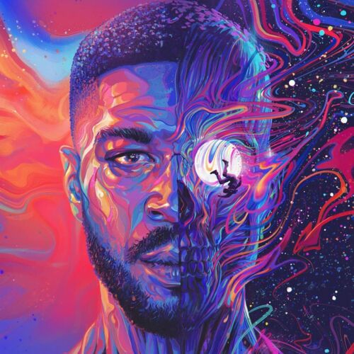 Kid Cudi MAN ON THE MOON III: THE CHOSEN +MP3s GATEFOLD New Black Vinyl 2 LP
