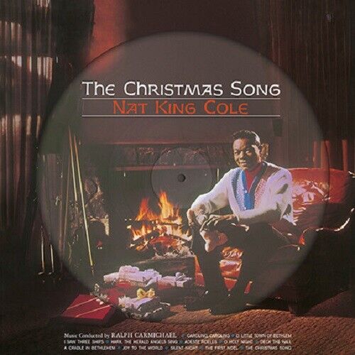 Nat King Cole THE CHRISTMAS SONG Holiday Songs MUSIC New Vinyl Picture Disc LP
