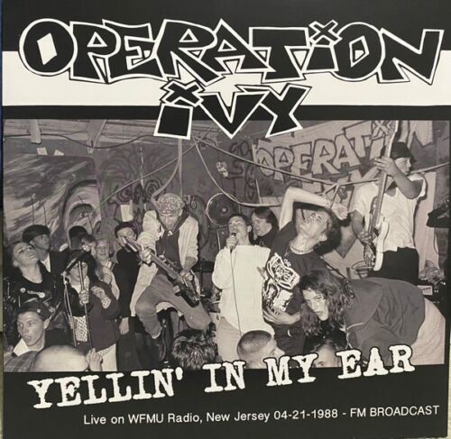 Operation Ivy YELLIN' IN MY EAR Suicidal Records NEW CLEAR VINYL RECORD LP