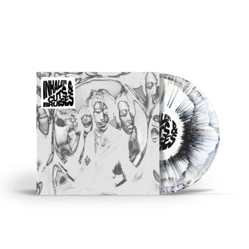 Inhaler CUTS AND BRUISES (602445595945) Limited NEW WHITE/BLACK COLORED VINYL LP