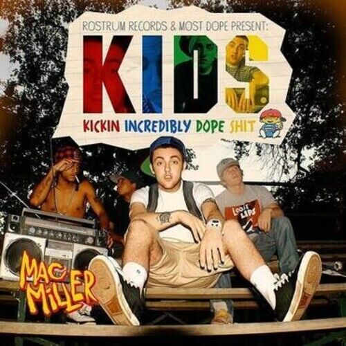 Mac Miller KIDS Rostrum Records K.I.D.S. New Sealed Black Vinyl Record 2 LP