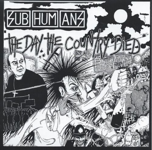 The Subhumans THE DAY THE COUNTRY DIED Limited NEW PURPLE COLORED VINYL LP