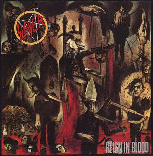 Slayer REIGN IN BLOOD 180g REMASTERED New Sealed Black Vinyl Record LP