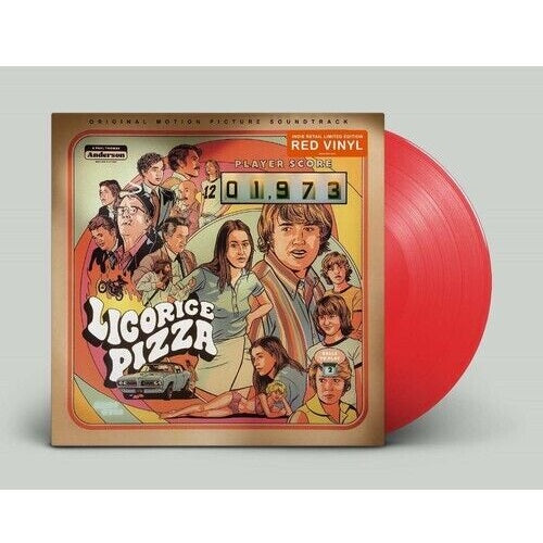 Licorice Pizza MOVIE SOUNDTRACK Limited Edition NEW COLORED VINYL RECORD 2 LP