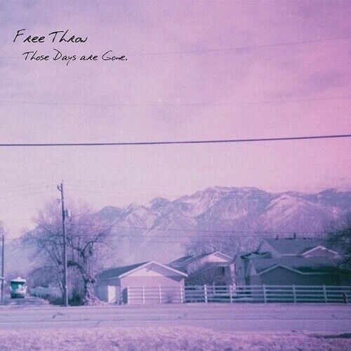 Free Throw THOSE DAYS ARE GONE Limited Edition NEW GREEN/BLUE COLORED VINYL LP