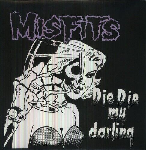 Misfits DIE DIE MY DARLING New Sealed Black Vinyl Record 12"