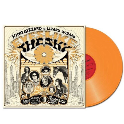 King Gizzard & The Lizard Wizard EYES LIKE THE SKY New Orange Colored Vinyl LP