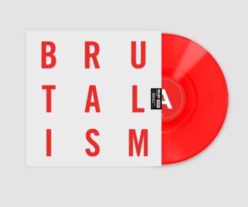 Idles BRUTALISM (720841215554) Debut LIMITED New Cherry Red Colored Vinyl LP