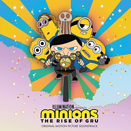 Minions: The Rise Of Gru MOVIE SOUNDTRACK Limited NEW BLUE COLORED VINYL 2 LP