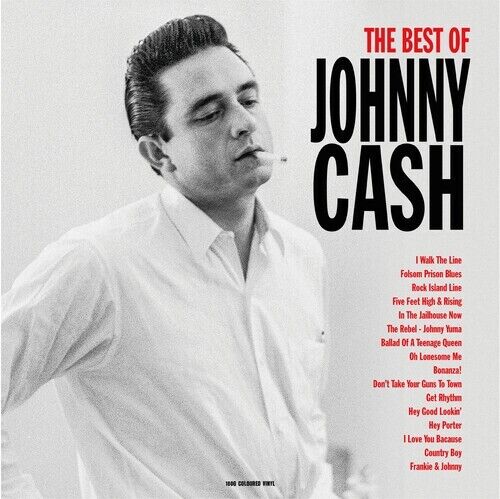Johnny Cash BEST OF 16 Essential Songs LIMITED New Red Colored Vinyl Record LP