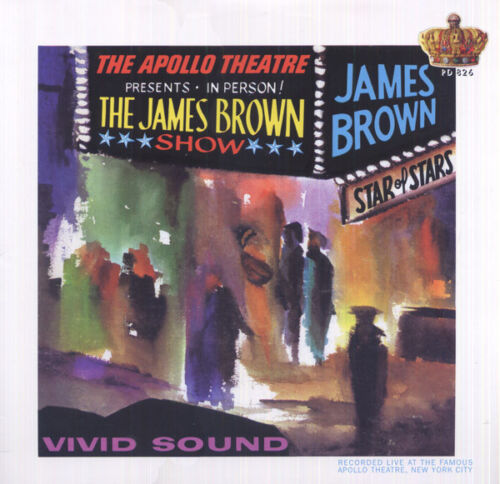 James Brown LIVE AT THE APOLLO (PD 826) Limited POLYDOR New Red Colored Vinyl LP