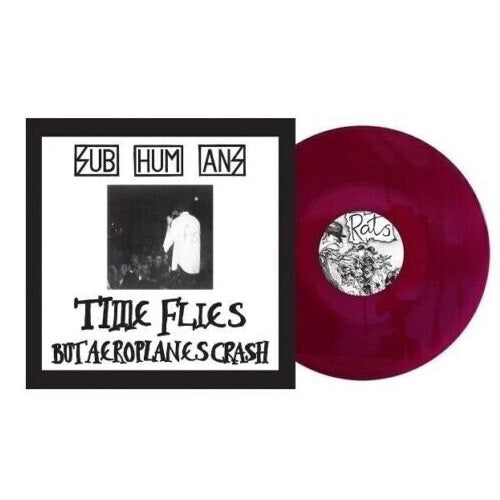 The Subhumans TIME FLIES+RATS Limited Edition NEW SEALED PURPLE COLORE ...