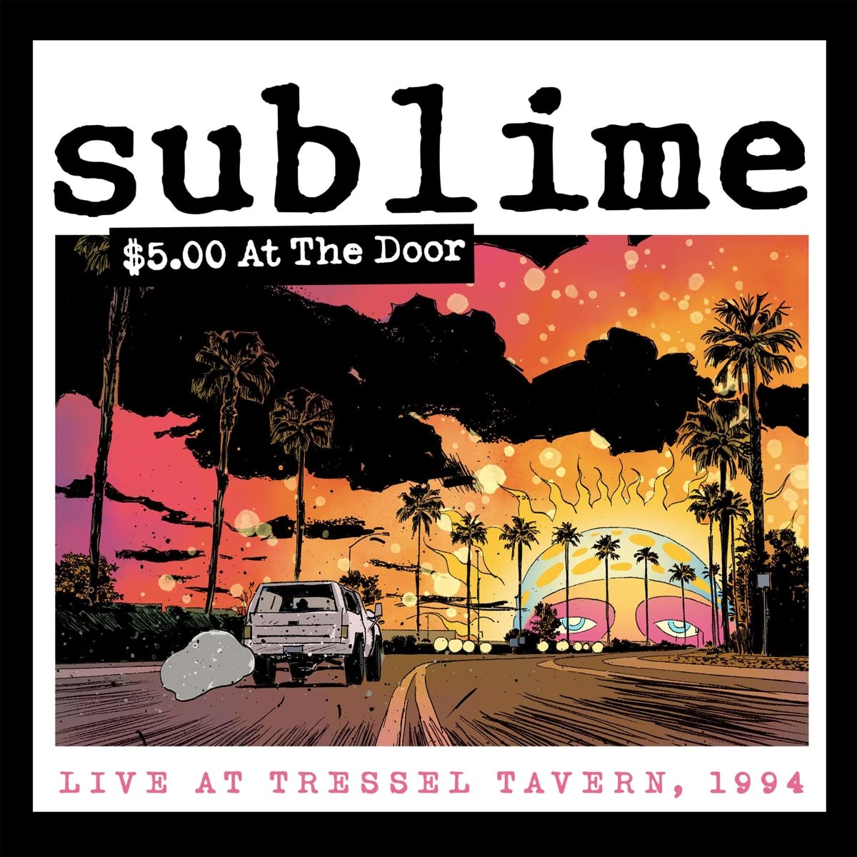 Sublime $5 AT THE DOOR - LIVE 1994 New Sealed Yellow Colored Vinyl 2 LP