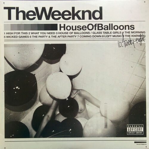The Weeknd HOUSE OF BALLOONS 180g REPUBLIC RECORDS New Sealed Black Vinyl 2 LP