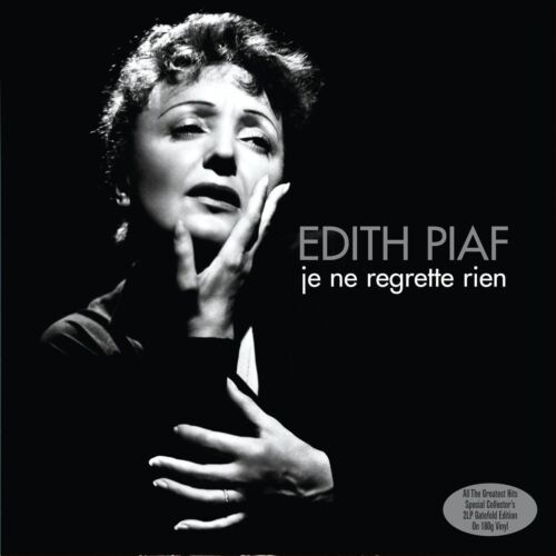 Edith Piaf JE NE REGRETTE RIEN 180g Best Of 28 Songs NEW SEALED CLEAR VINYL 2 LP